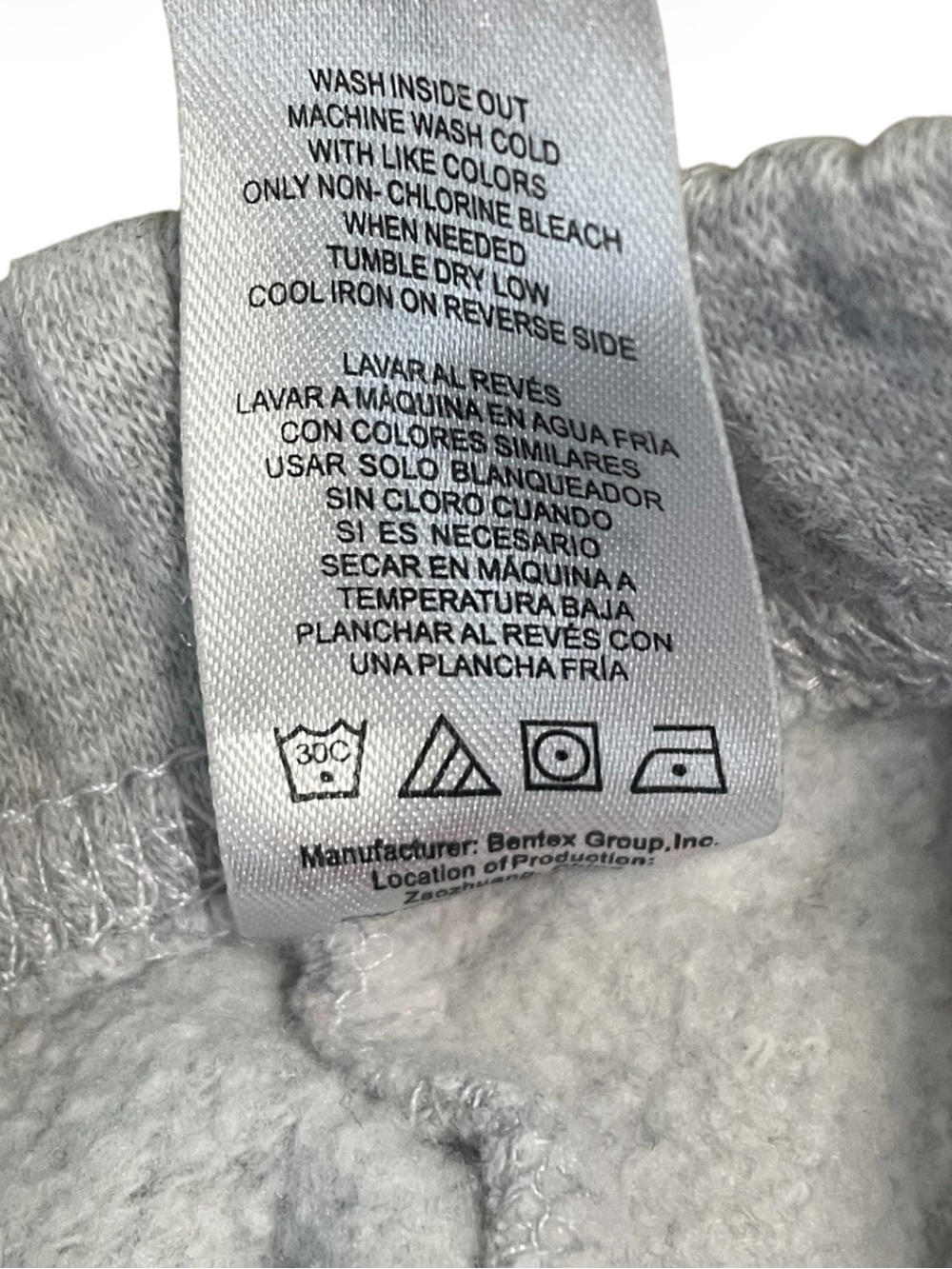 Disney Gray Sweatpants with Mickey Patch - Picture 4 of 7